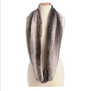 South Moon Under Fur Loop Scarf